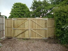 Driveway Gates 10FT wide x 6FT