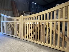 Wooden Driveway Gates New