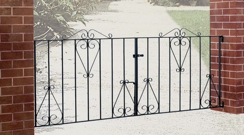Classic metal scroll - classic, driveway
