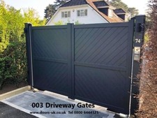 Double Driveway Gates Powder